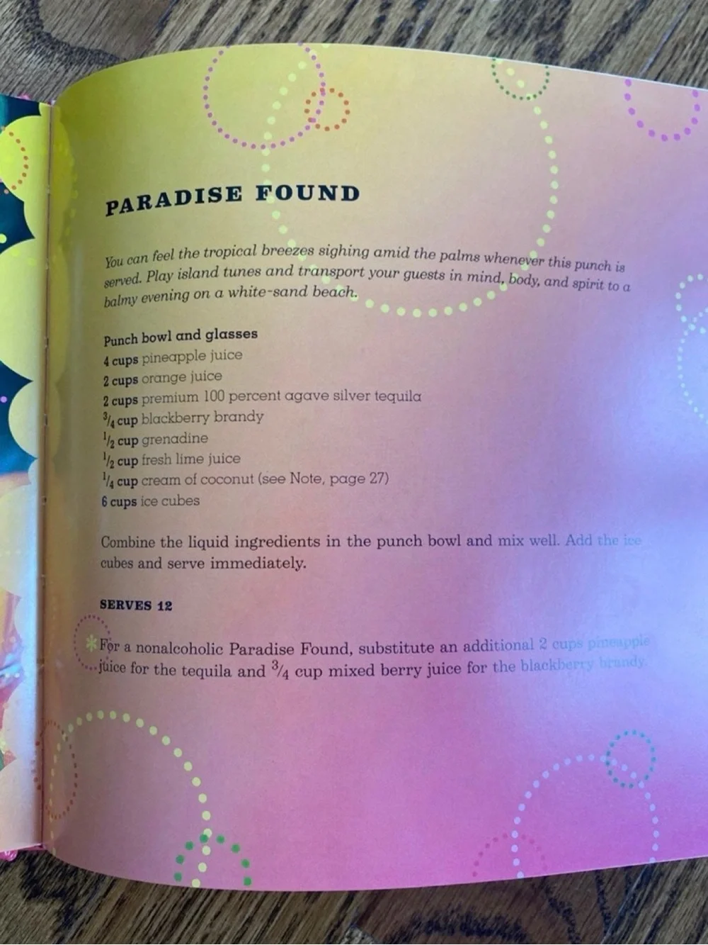 Punch Recipe Book
